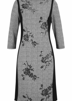 Damen bonprix Bekleidung·Pullover & Strickjacken|Kleider|Etuikleid mit Paillettenstickerei