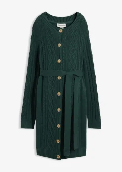 Discount Extra lange Umstands-Strickjacke und Strickkleid aus Baumwoll-Mix Damen Bekleidung·Blazer|Umstandsmode
