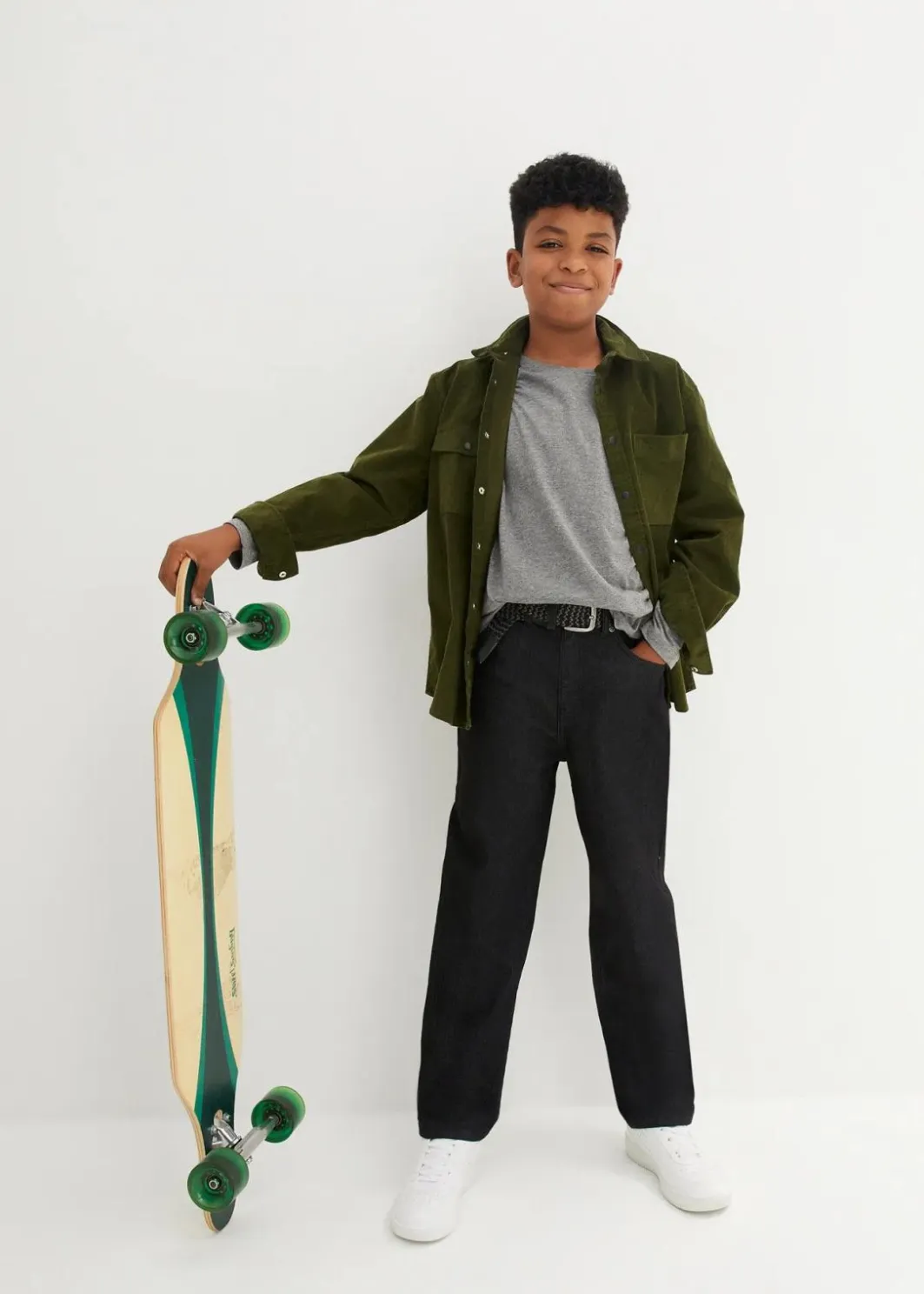 Sale Extra Loose Fit-Jeans mit verstellbarem Bund, Straight Kinder Jungen 9-16 Jahre·Bademode|Jungen 9-16 Jahre·Jeans