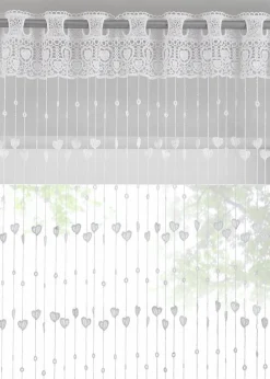 bonprix Gardinen|Fadenvorhang (1er Pack)