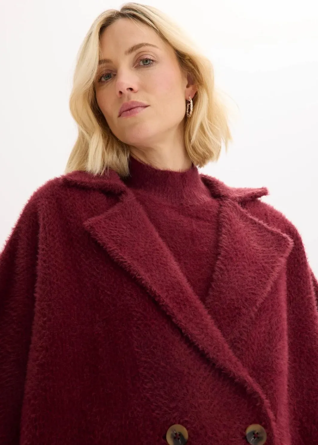 Damen bonprix Bekleidung·Umstandsmode|Strickmode|Federgarn Strickjacke
