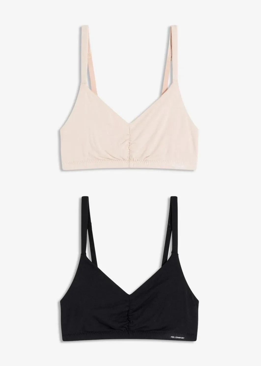 New Feel Comfort Bralette aus softem Modal (2er Pack) Damen Basics|Bhs