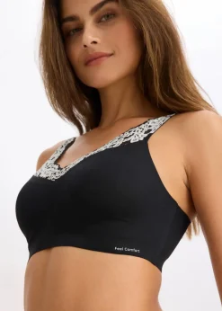 Damen bonprix Seamless|Bhs|Feel Comfort Lasercut Bralette