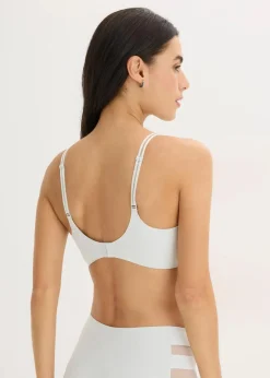 Damen bonprix Bhs|Seamless|Feel Comfort Schalen-BH ohne Bügel mit Mesheinsatz