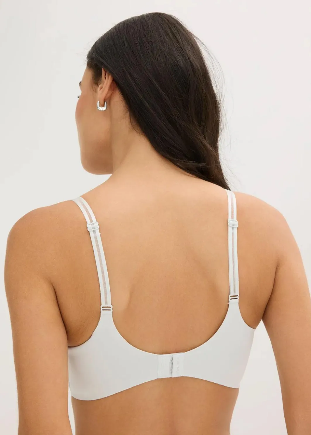 Damen bonprix Bhs|Seamless|Feel Comfort Schalen-BH ohne Bügel mit Mesheinsatz