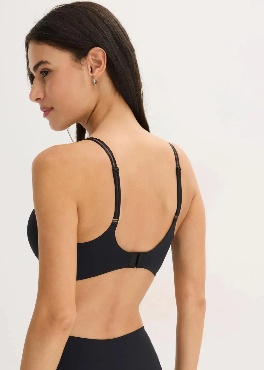 Damen bonprix Bhs|Seamless|Feel Comfort Schalen-BH ohne Bügel mit Mesheinsatz