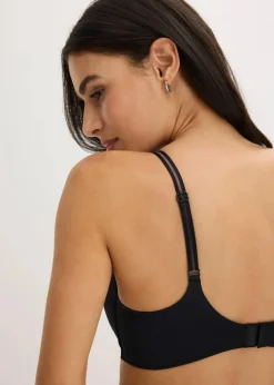 Damen bonprix Bhs|Seamless|Feel Comfort Schalen-BH ohne Bügel mit Mesheinsatz