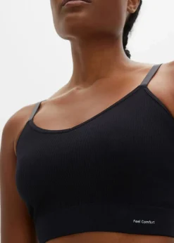 Sale Feel Comfort Seamless Bustier gerippt Damen Nachhaltigere Materialien|Seamless