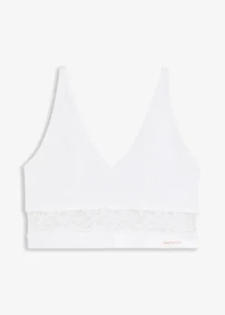 Damen bonprix Nachhaltigere Materialien|Seamless|Feel Comfort Seamless Bustier mit zarter Spitze