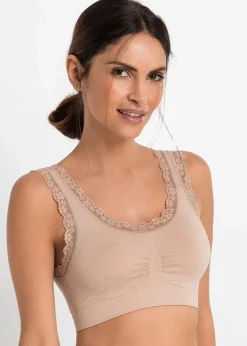 Damen bonprix Bhs|Basics|Feel Comfort Seamless Bustier (2er Pack)