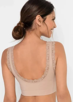Damen bonprix Bhs|Basics|Feel Comfort Seamless Bustier (2er Pack)