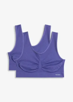 Discount Feel Comfort Seamless Bustier (2er Pack) Damen Wäsche·Basics|Wäsche·Bhs