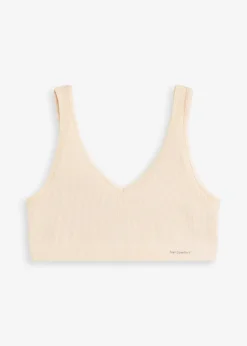 Damen bonprix Wäsche·Basics|Wäsche·Bhs|Feel Comfort Seamless Bustier gerippt