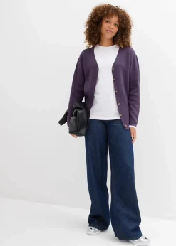Damen bonprix Bekleidung·Röcke|Bekleidung·Jeans|Feinstrickjacke