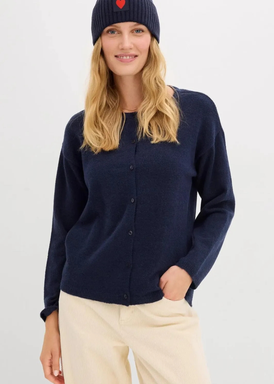 Damen bonprix Strickmode|Pullover & Strickjacken|Feinstrickjacke