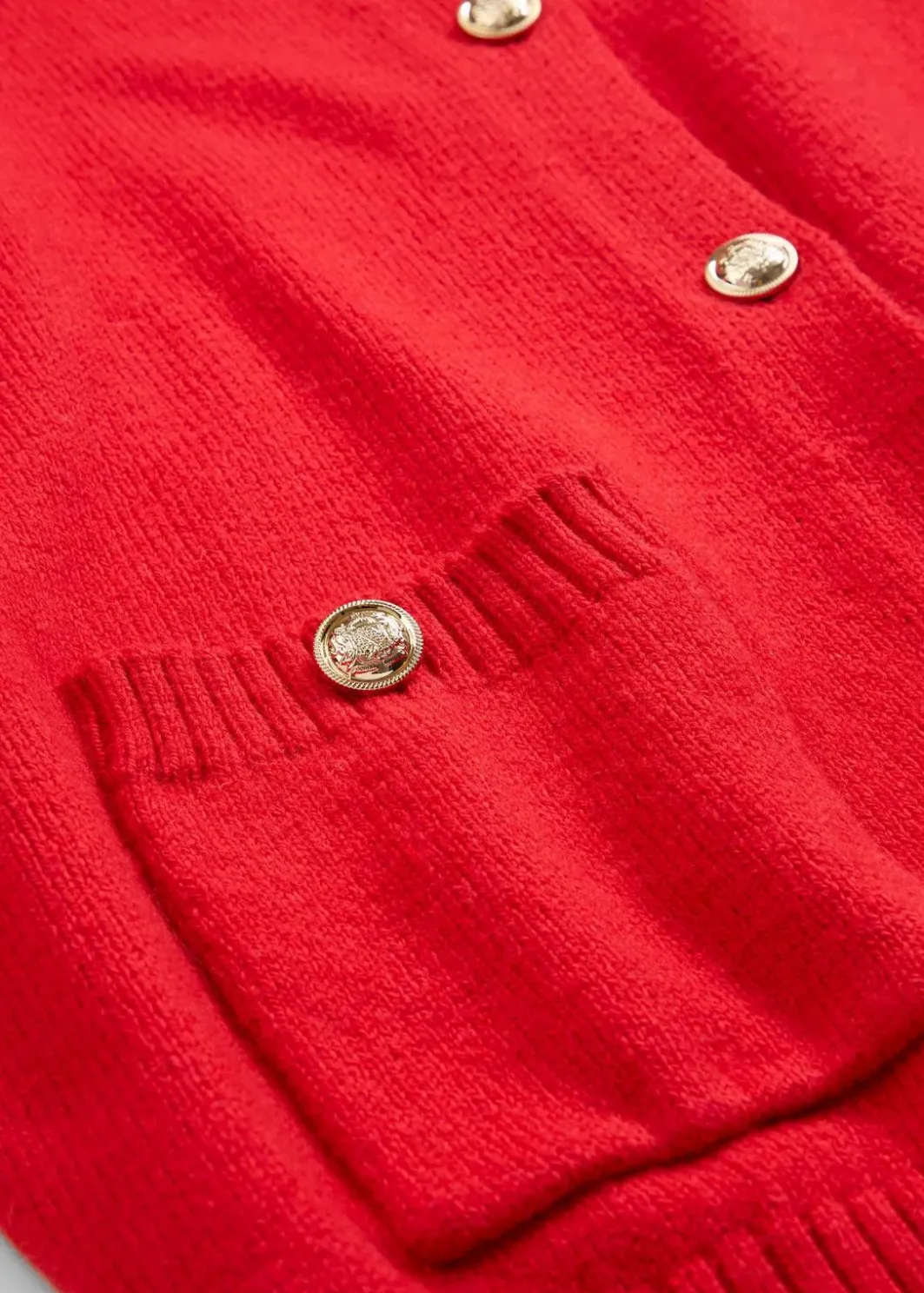 Outlet Feinstrickjacke aus Baumwoll-Mix Damen Pullover & Strickjacken|Strickmode
