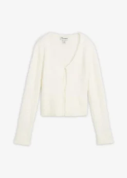 Damen bonprix Bekleidung·Umstandsmode|Strickmode|Feinstrickjacke aus Federgarn