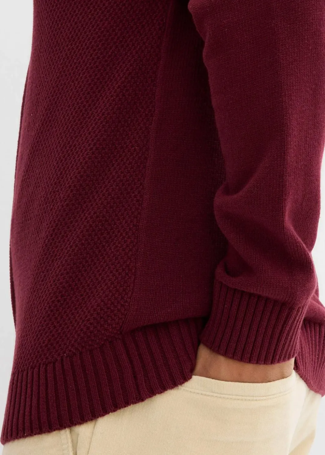 Sale Feinstrickjacke aus reiner Baumwolle Herren Pullover & Strickjacken|Basics