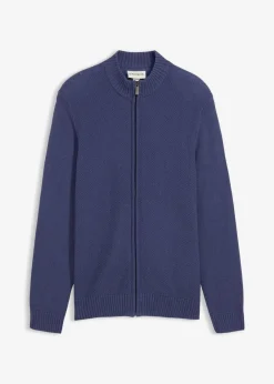 Herren bonprix Große Größen|Basics|Feinstrickjacke aus reiner Baumwolle