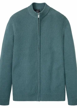 Sale Feinstrickjacke aus reiner Baumwolle Herren Pullover & Strickjacken|Basics