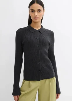 Hot Feinstrickjacke aus Viskose-Mix Damen Bekleidung·Umstandsmode|Bekleidung·Jeans
