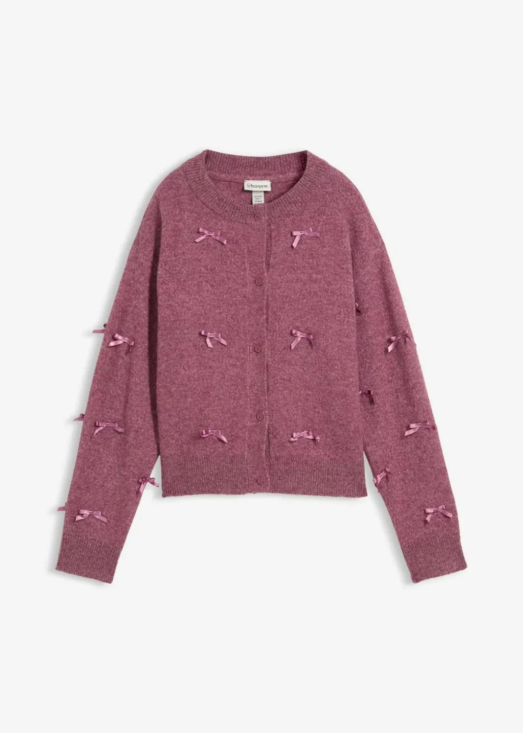 Feinstrickjacke mit Schleifen Damen Bekleidung·Umstandsmode|Bekleidung·Jeans