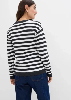 Sale Feinstrickjacke, Rundhals Damen Pullover & Strickjacken|Basics