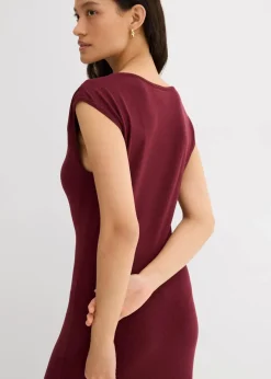 Damen bonprix Bekleidung·Pullover & Strickjacken|Kleider|Feinstrickkleid aus Viskose-Mix