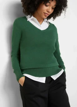 Damen bonprix Bekleidung·Röcke|Bekleidung·Jeans|Feinstrickpullover