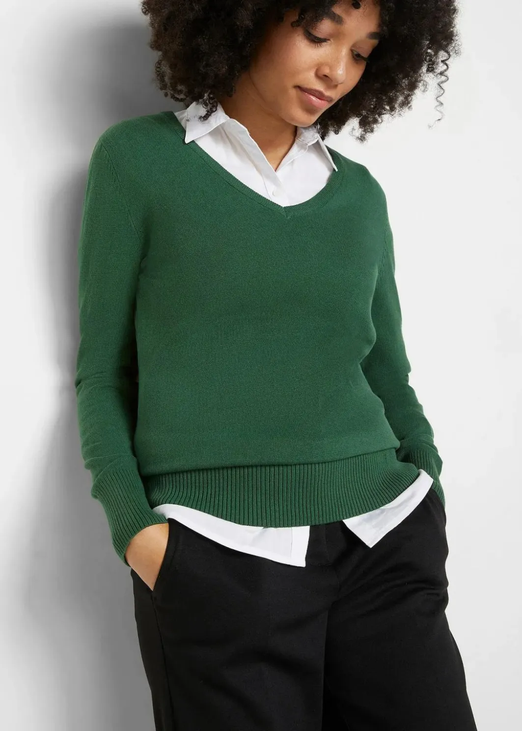 Damen bonprix Bekleidung·Röcke|Bekleidung·Jeans|Feinstrickpullover