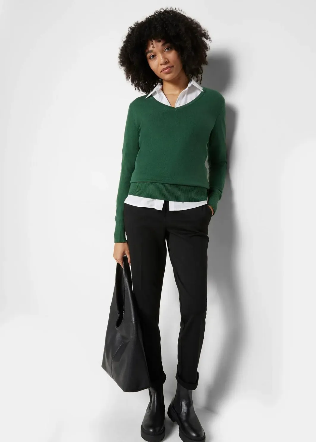 Damen bonprix Bekleidung·Röcke|Bekleidung·Jeans|Feinstrickpullover
