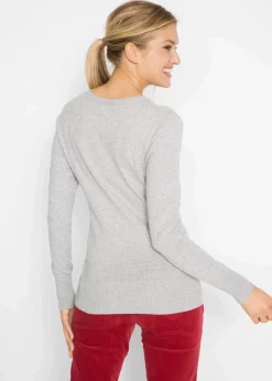 Damen bonprix Strickmode|Pullover & Strickjacken|Feinstrickpullover