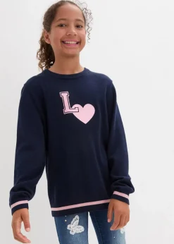 Kinder bonprix Mädchen 9-16 Jahre·Sweat & Strick|Feinstrickpullover