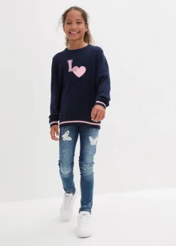 Kinder bonprix Mädchen 9-16 Jahre·Sweat & Strick|Feinstrickpullover