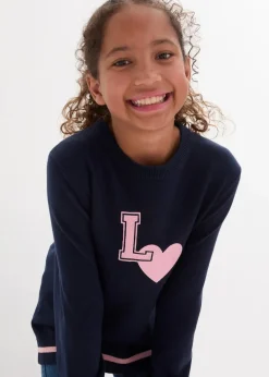 Kinder bonprix Mädchen 9-16 Jahre·Sweat & Strick|Feinstrickpullover