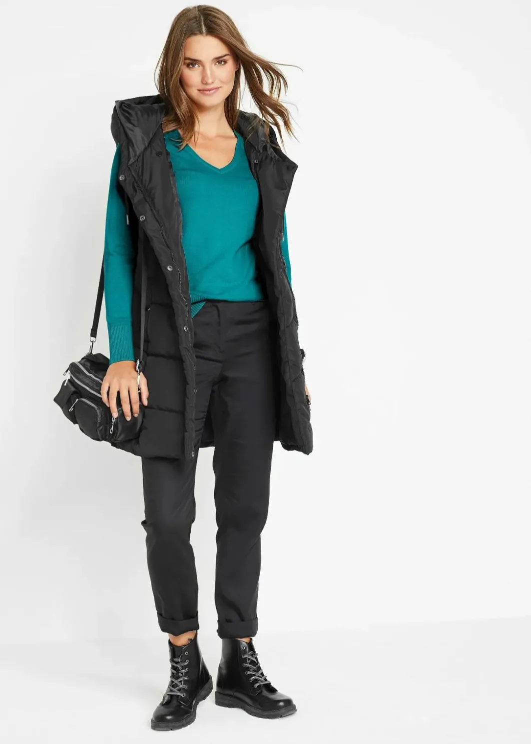 Damen bonprix Strickmode|Pullover & Strickjacken|Feinstrickpullover