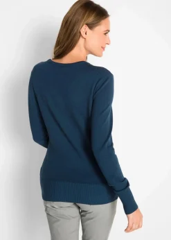 Damen bonprix Strickmode|Pullover & Strickjacken|Feinstrickpullover