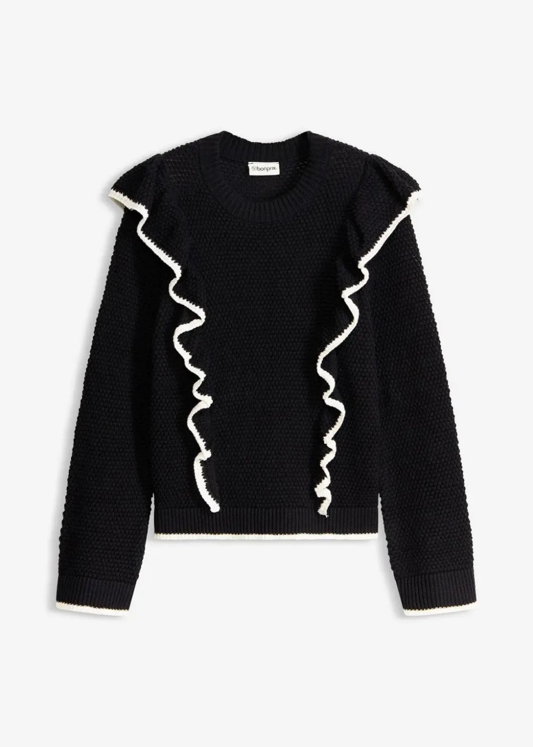 Damen bonprix Bekleidung·Umstandsmode|Bekleidung·Jeans|Feinstrickpullover aus Baumwoll-Mix