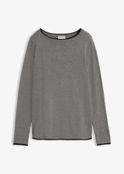 Feinstrickpullover aus Baumwollmix Damen Bekleidung·Umstandsmode|Bekleidung·Jeans