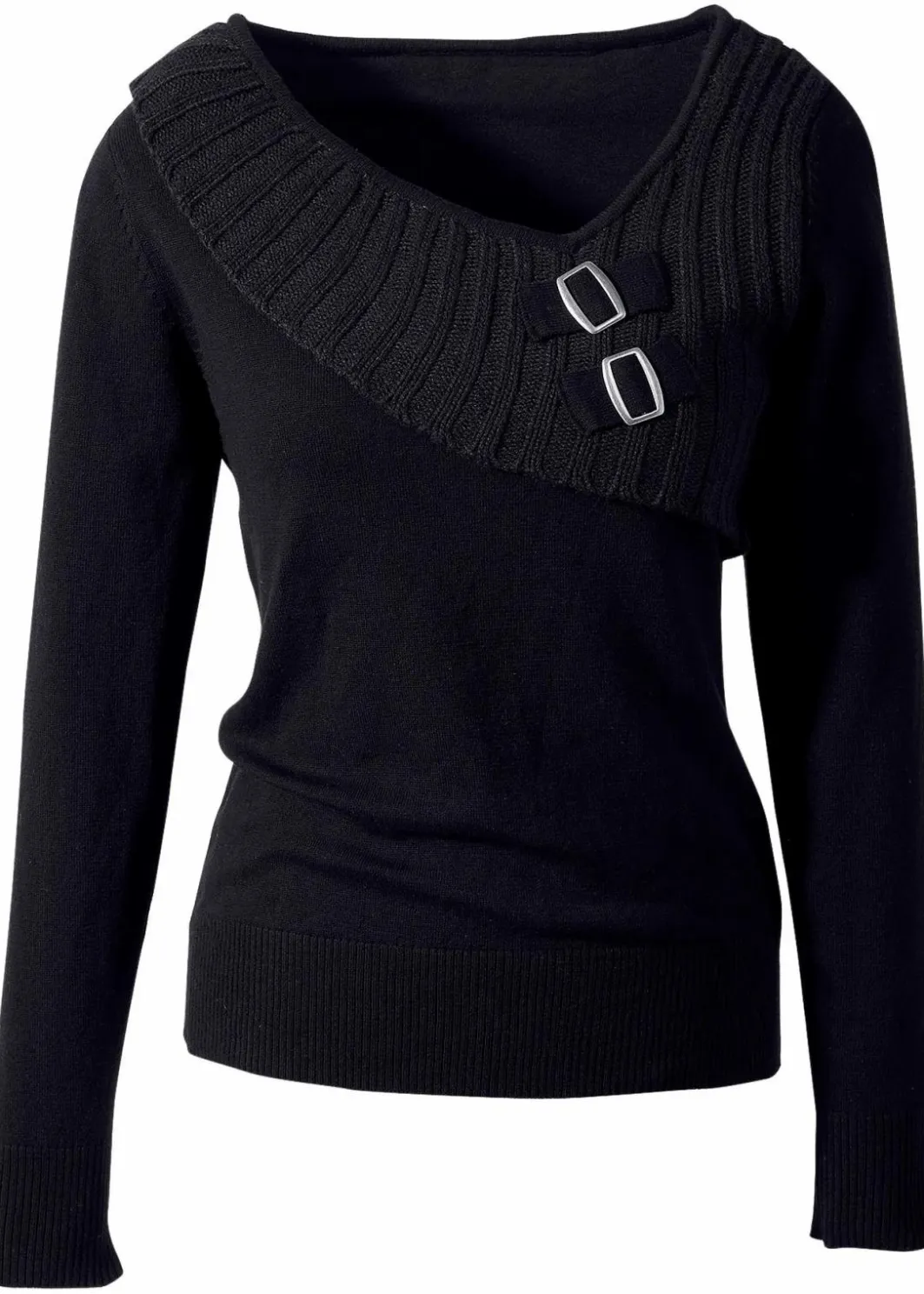 Hot Feinstrickpullover aus Baumwoll-Mix Damen Bekleidung·Umstandsmode|Strickmode