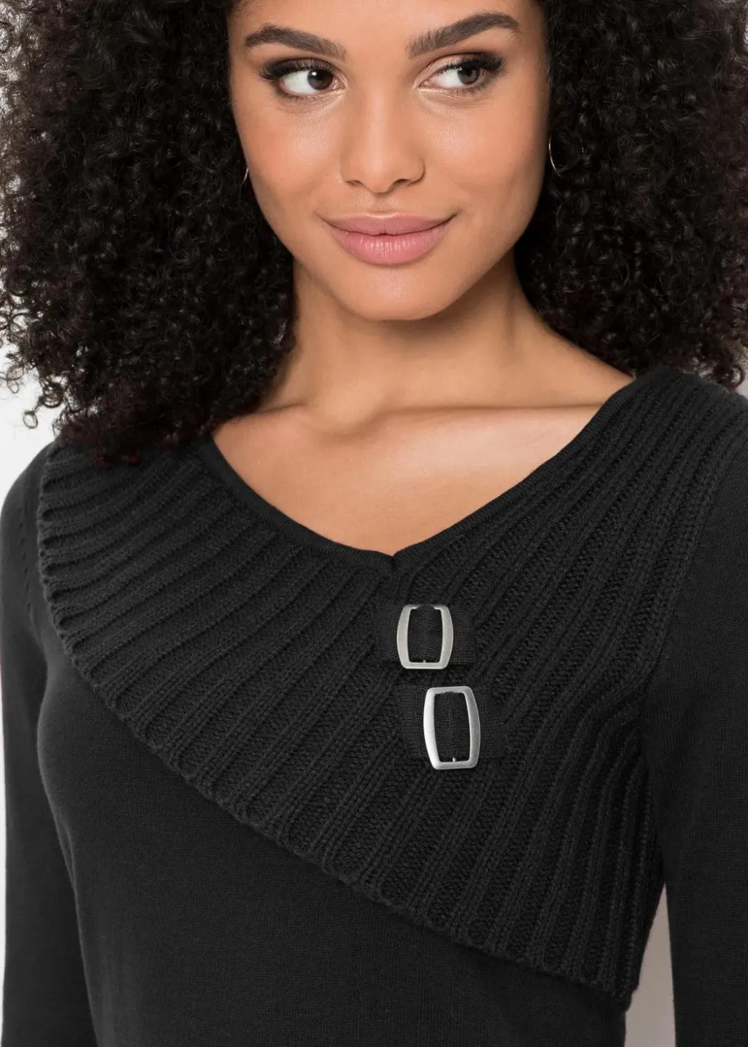 Hot Feinstrickpullover aus Baumwoll-Mix Damen Bekleidung·Umstandsmode|Strickmode