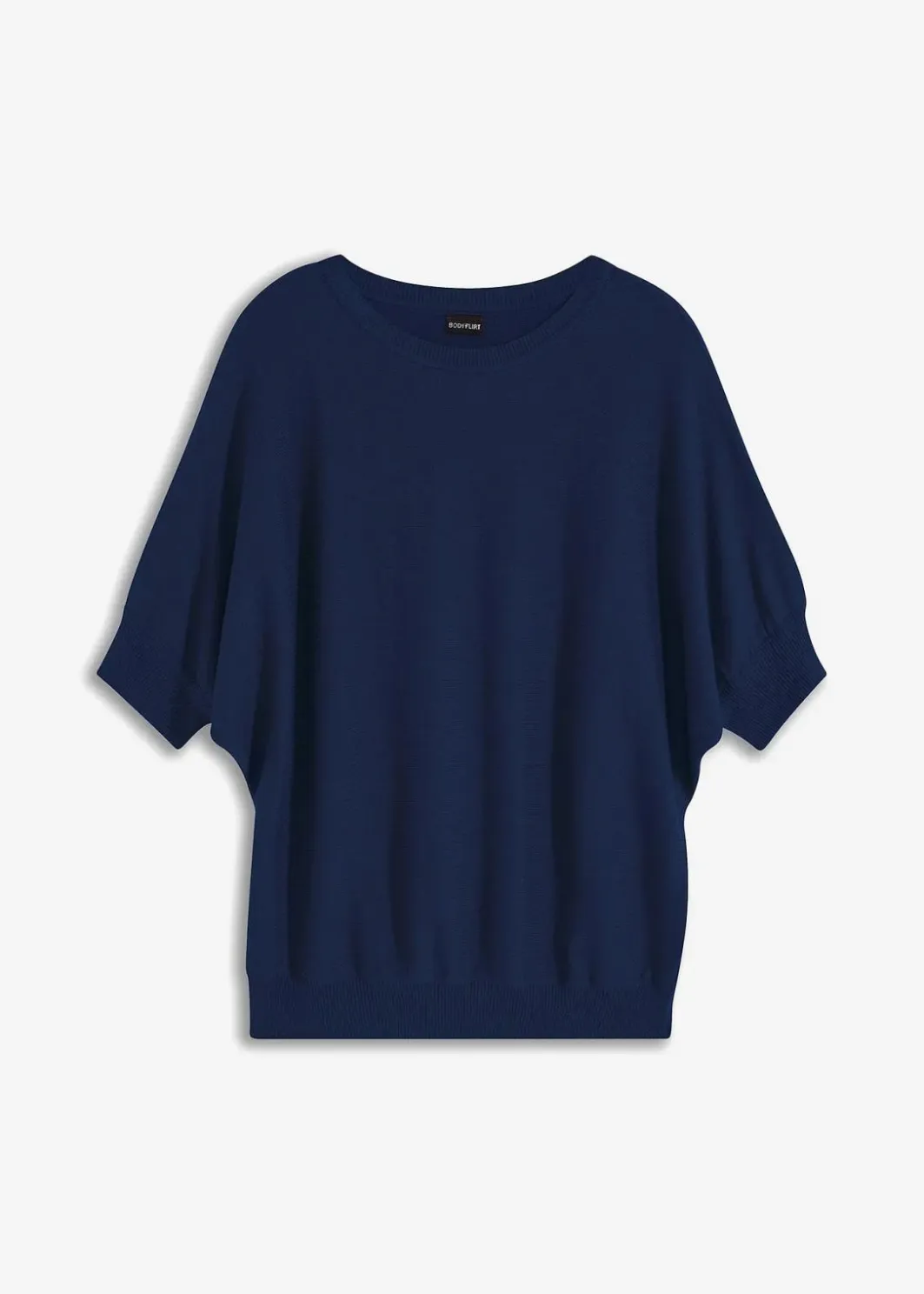 Damen bonprix Bekleidung·Umstandsmode|Strickmode|Feinstrickpullover aus Baumwoll-Mix