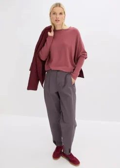 Damen bonprix Bekleidung·Umstandsmode|Bekleidung·Jeans|Feinstrickpullover aus feinem Viskose-Mix