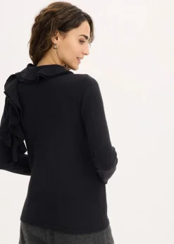 Best Feinstrickpullover aus fließendem Viskose-Mix Damen Bekleidung·Umstandsmode|Strickmode