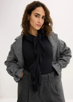 Best Feinstrickpullover aus fließendem Viskose-Mix Damen Bekleidung·Umstandsmode|Strickmode