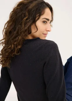Damen bonprix Bekleidung·Umstandsmode|Bekleidung·Jeans|Feinstrickpullover aus fließendem Viskose-Mix