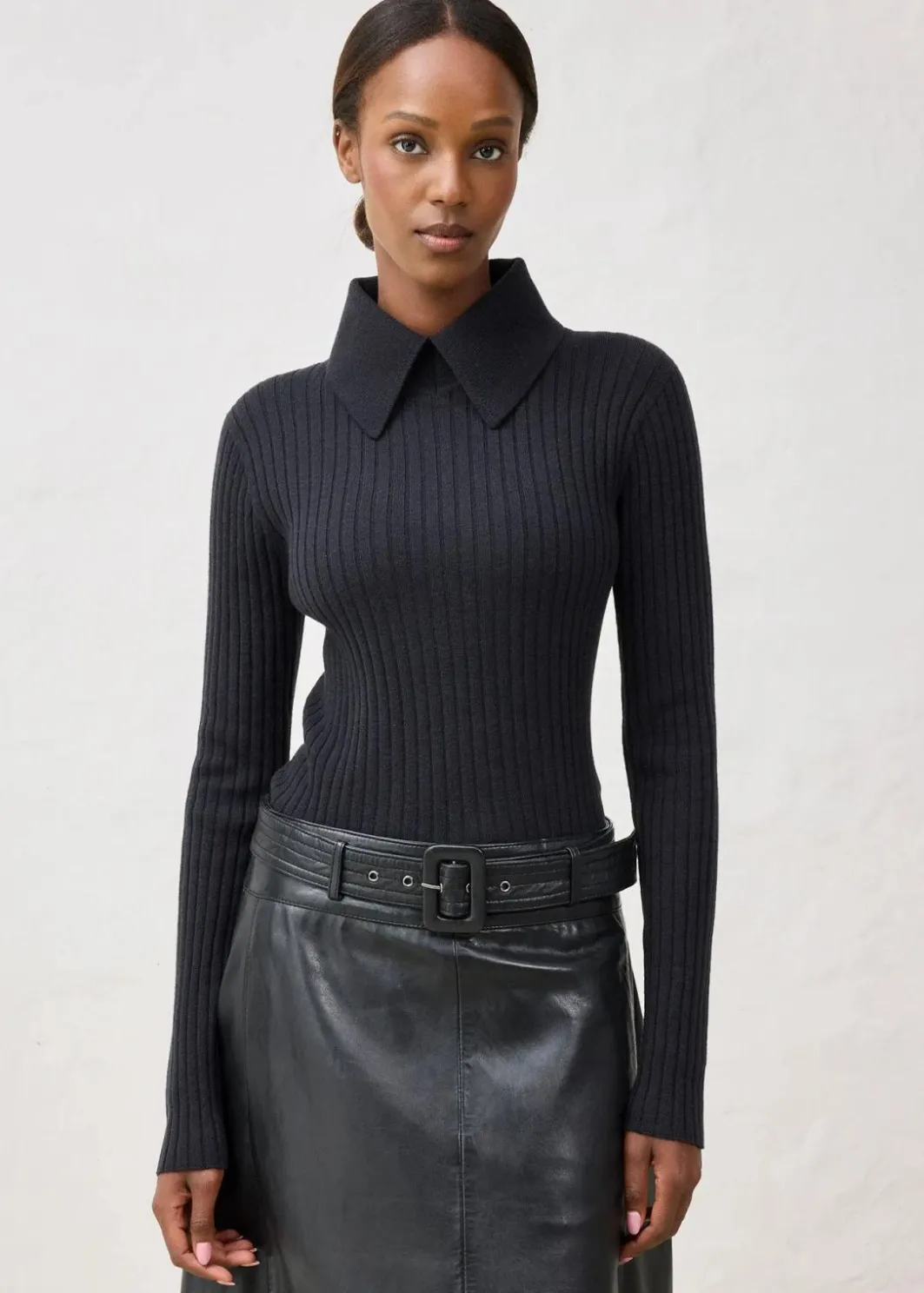 Damen bonprix Pullover & Strickjacken|Strickmode|Feinstrickpullover aus Merinowolle
