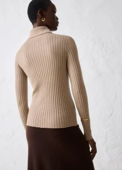 Hot Feinstrickpullover aus Merinowolle Damen Bekleidung·Umstandsmode|Bekleidung·Jeans