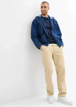 Herren bonprix Pullover & Strickjacken|Basics|Feinstrickpullover aus reiner Baumwolle (2er-Pack)