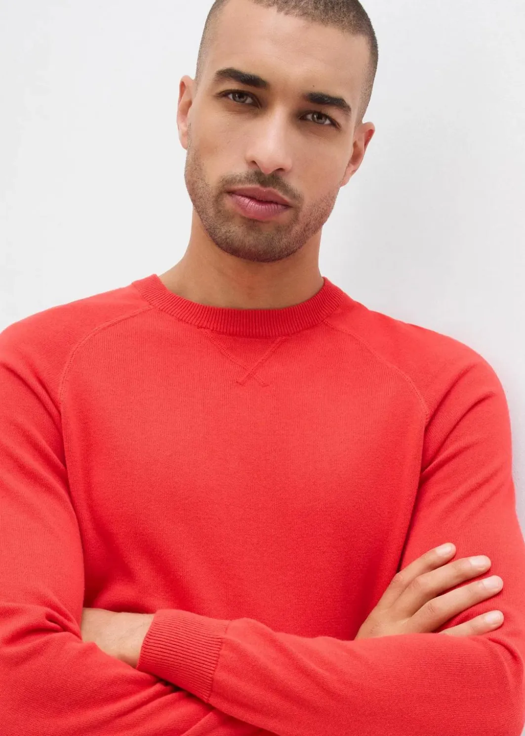 Herren bonprix Pullover & Strickjacken|Basics|Feinstrickpullover aus reiner Baumwolle (2er-Pack)
